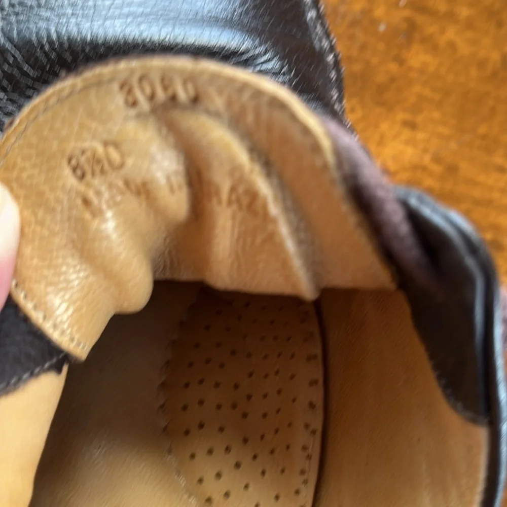 Sandro Moscoloni Vineyard Brown Split Toe Oxfords 8.5D
